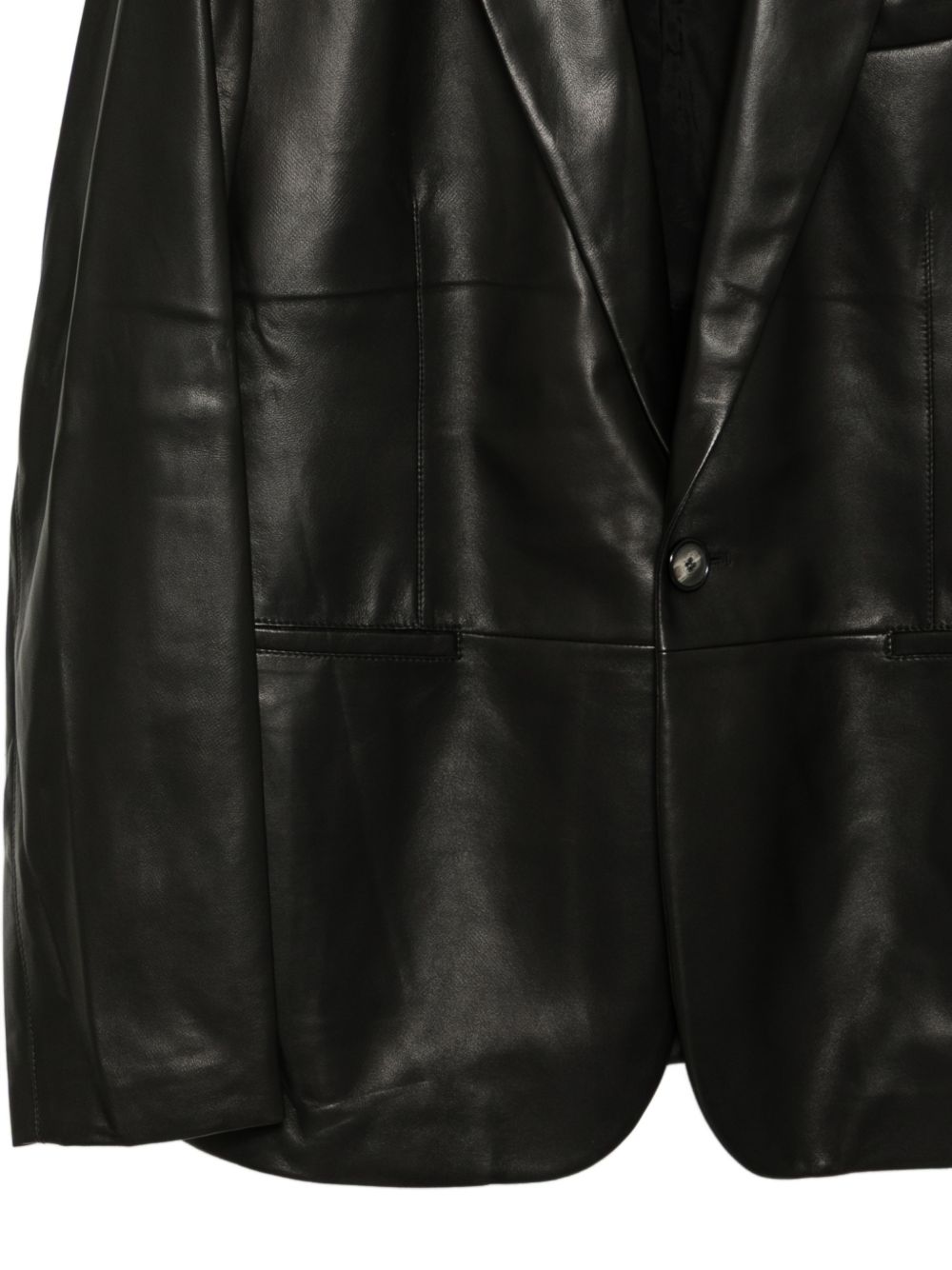 leather blazer