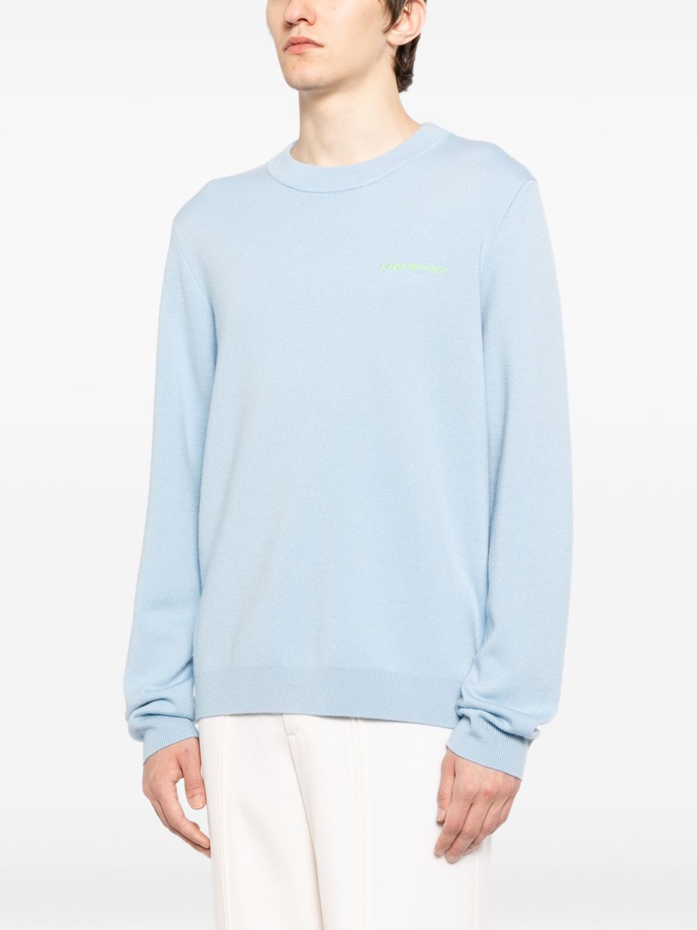 crewneck knitted jumper