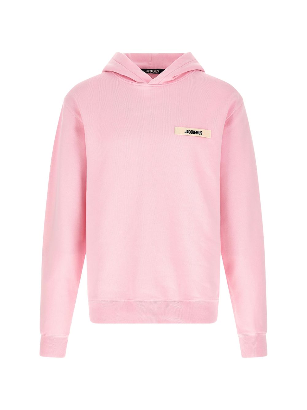 logo-patch dropped-shoulders hoodie