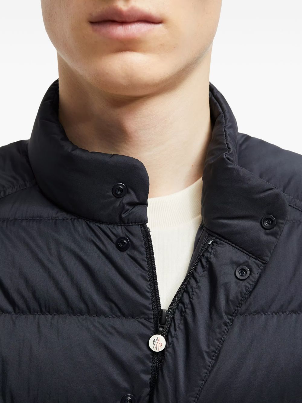 button-up padded jacket