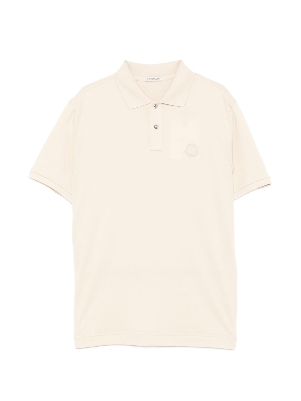 logo patch polo shirt
