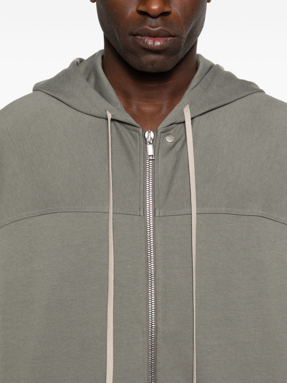 zip-up hoodie