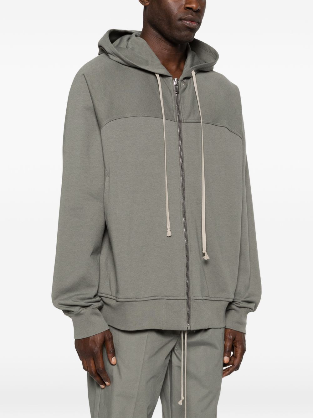 zip-up hoodie