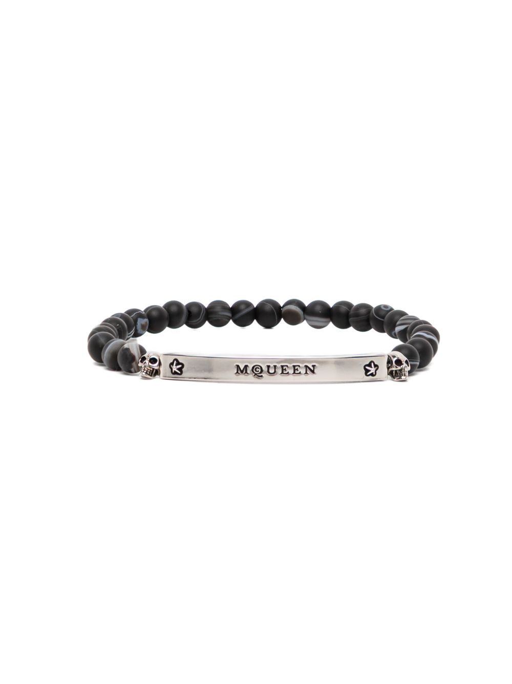logo bead bracelet