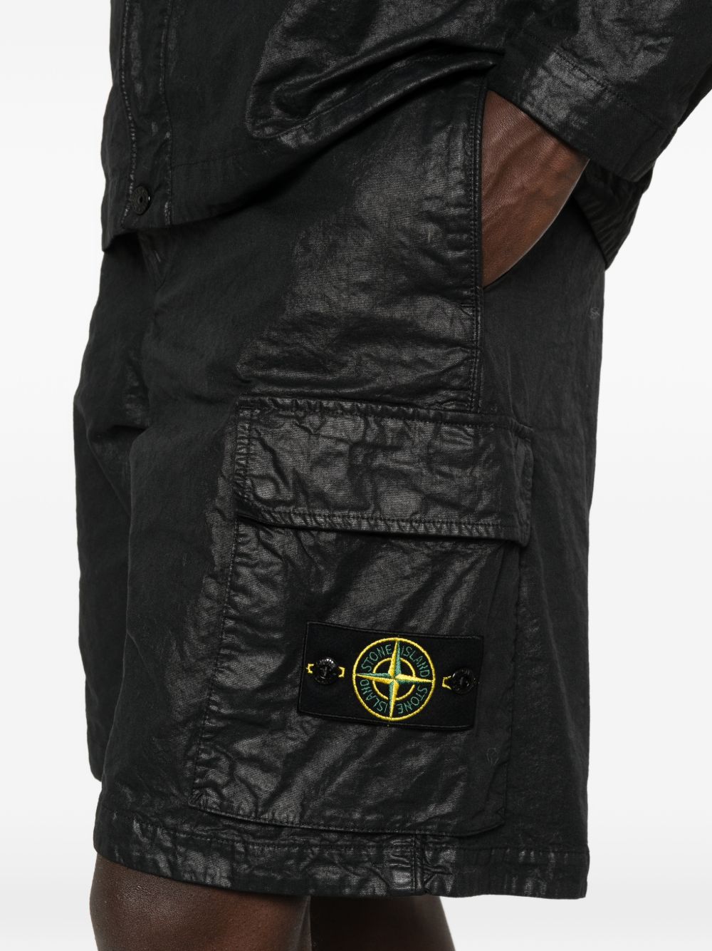 patch-pocket cargo shorts