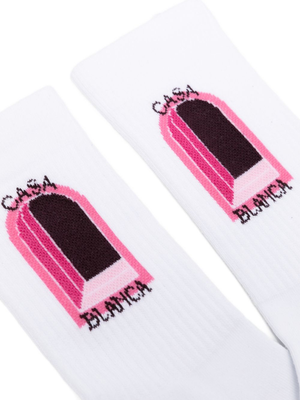 graphic-print socks