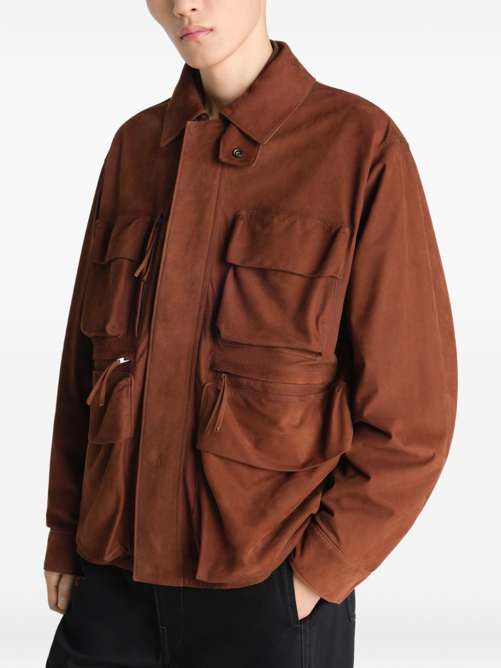 patch-pocket jacket
