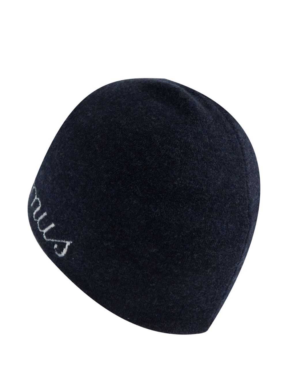 embroidered beanie hat