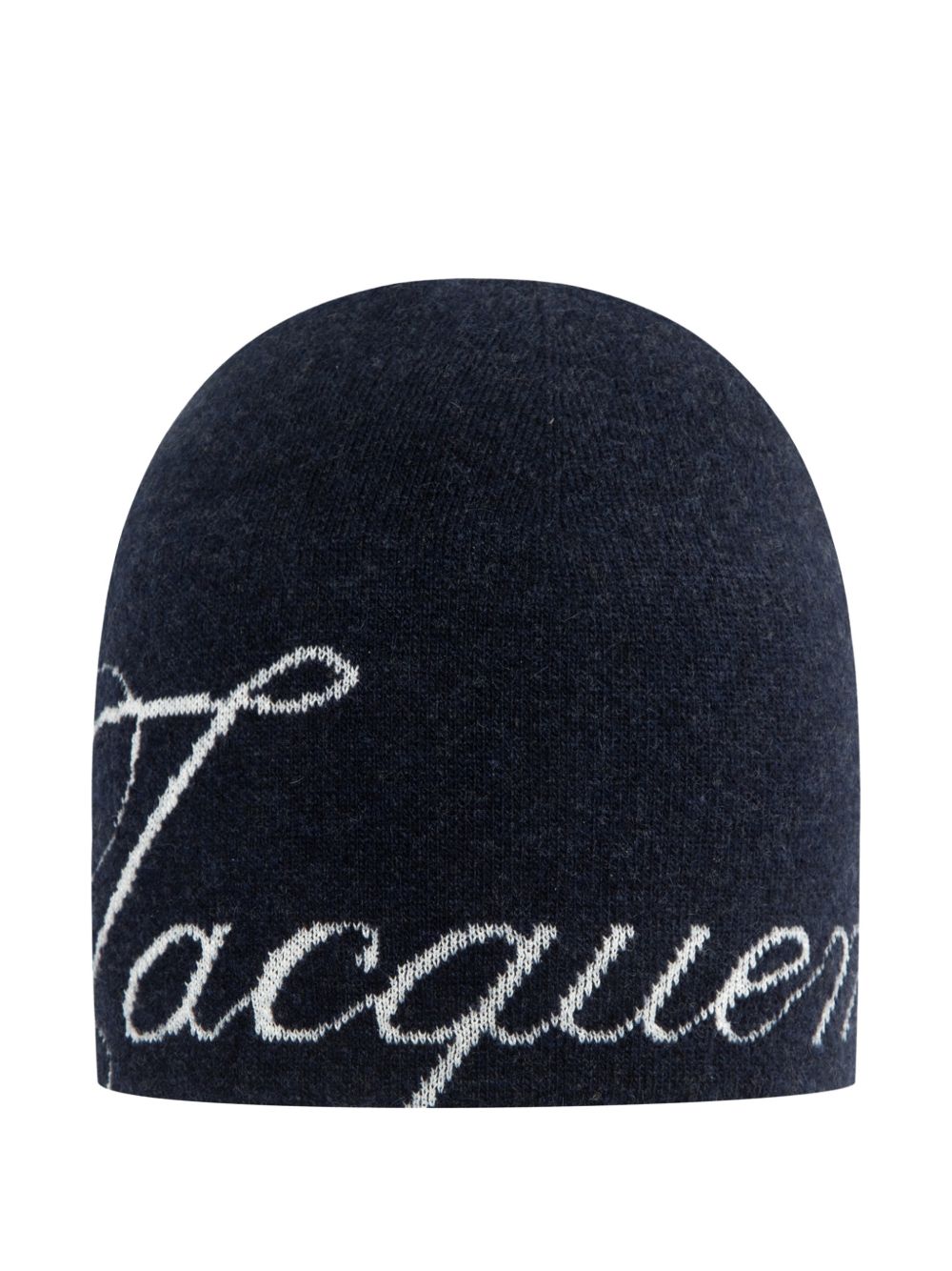 embroidered beanie hat