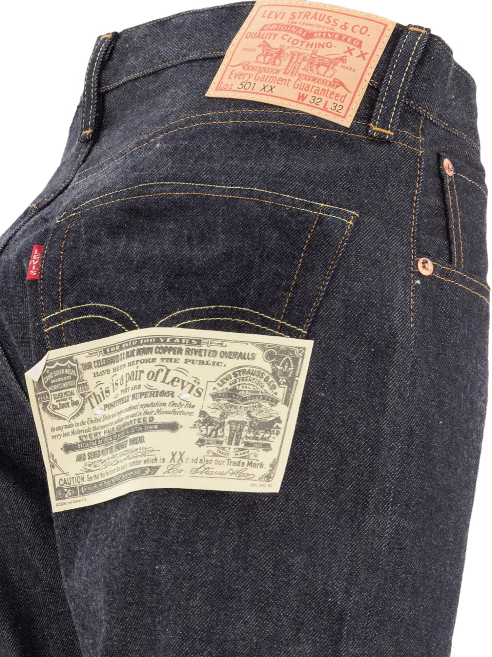 logo-patch jeans