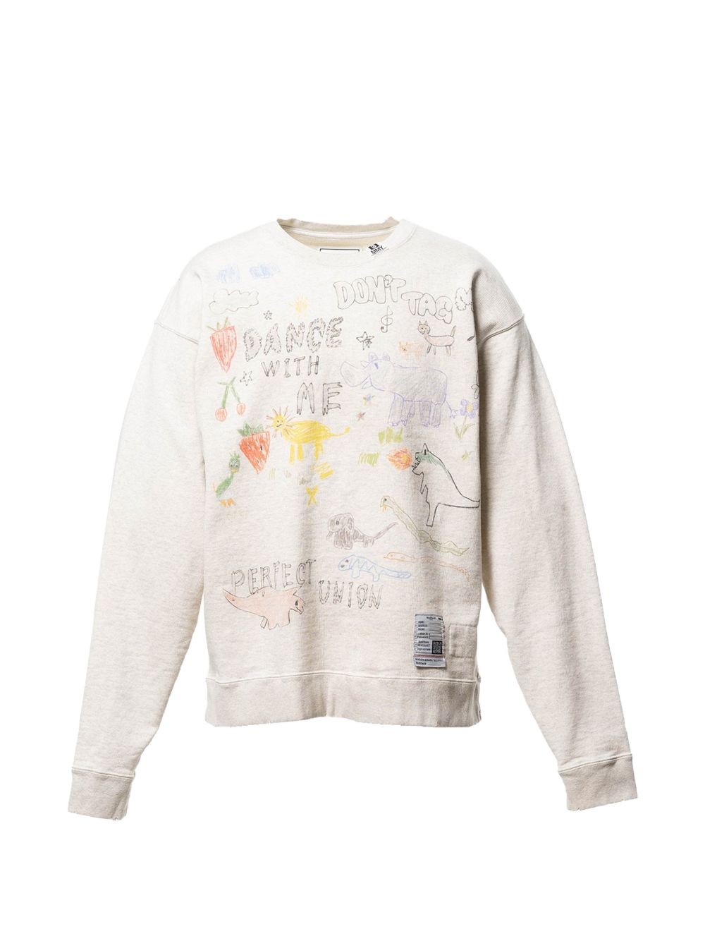 printed sweatshirt