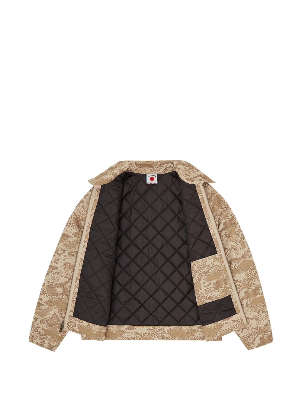 camouflage-print shirt jacket