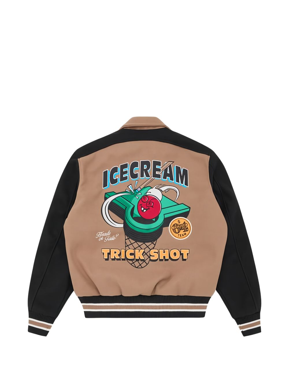 appliqué bomber jacket