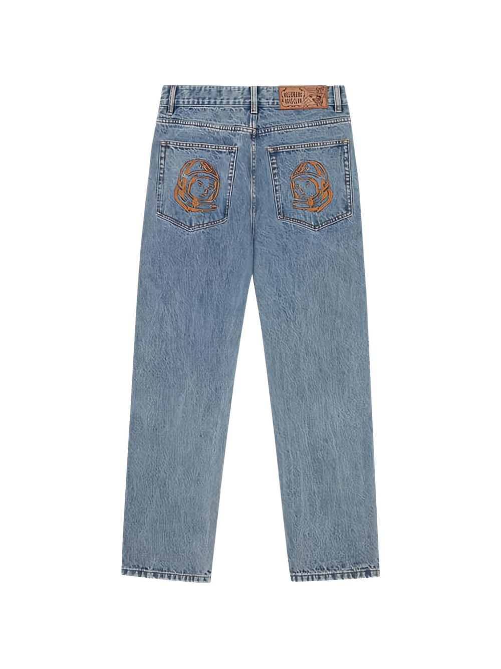 straight-leg jeans