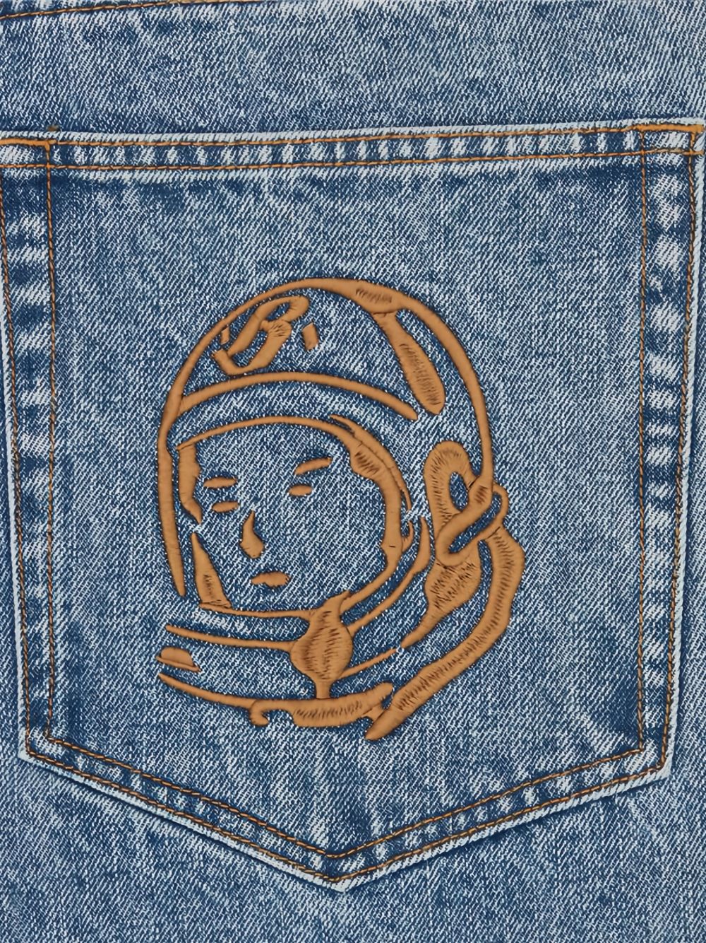 straight-leg jeans
