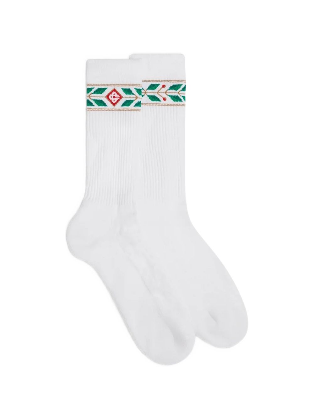 Laurel patterned socks