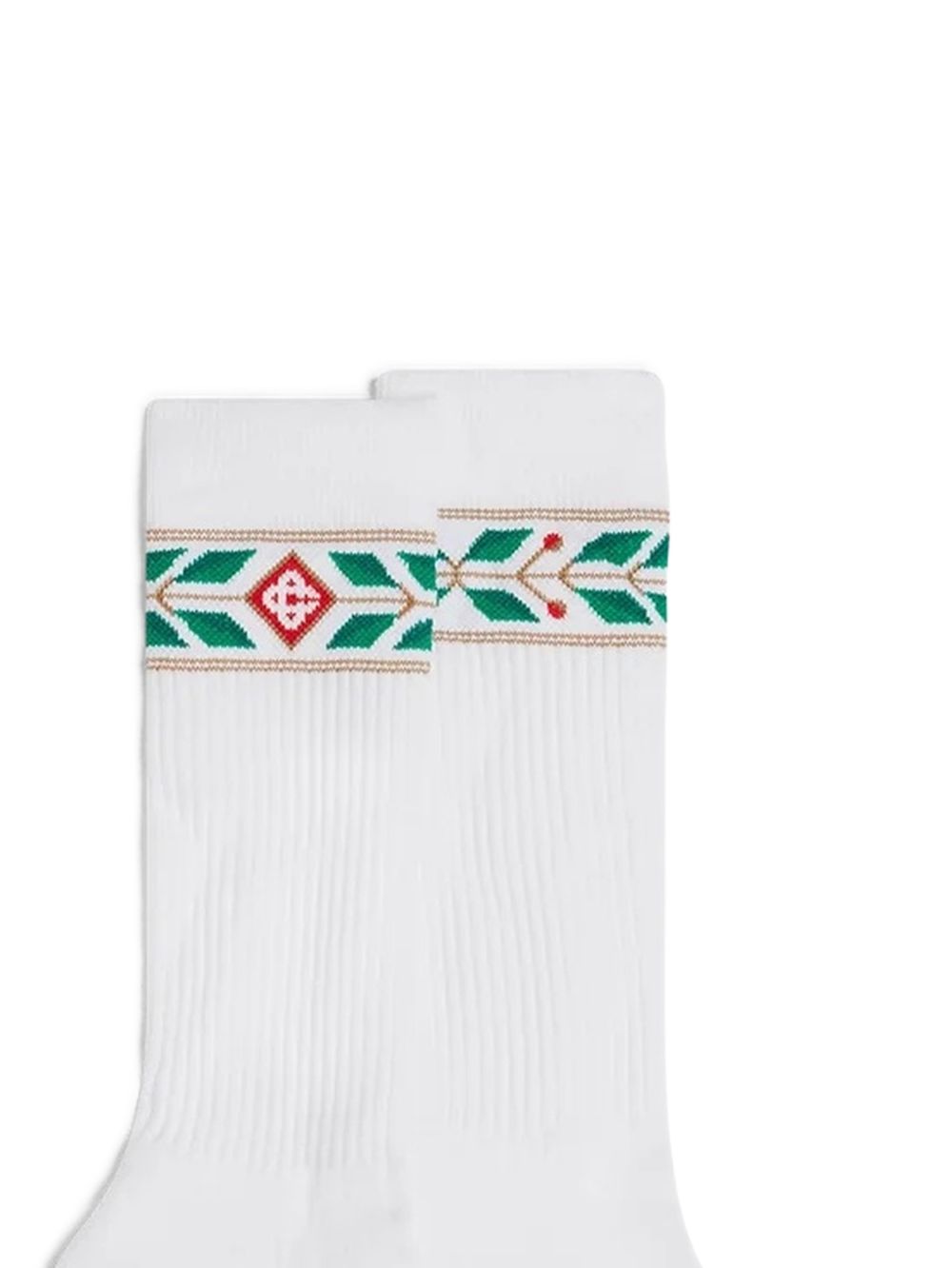 Laurel patterned socks