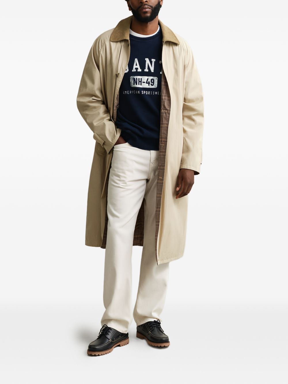 logo-print crew-neck sweatshirt