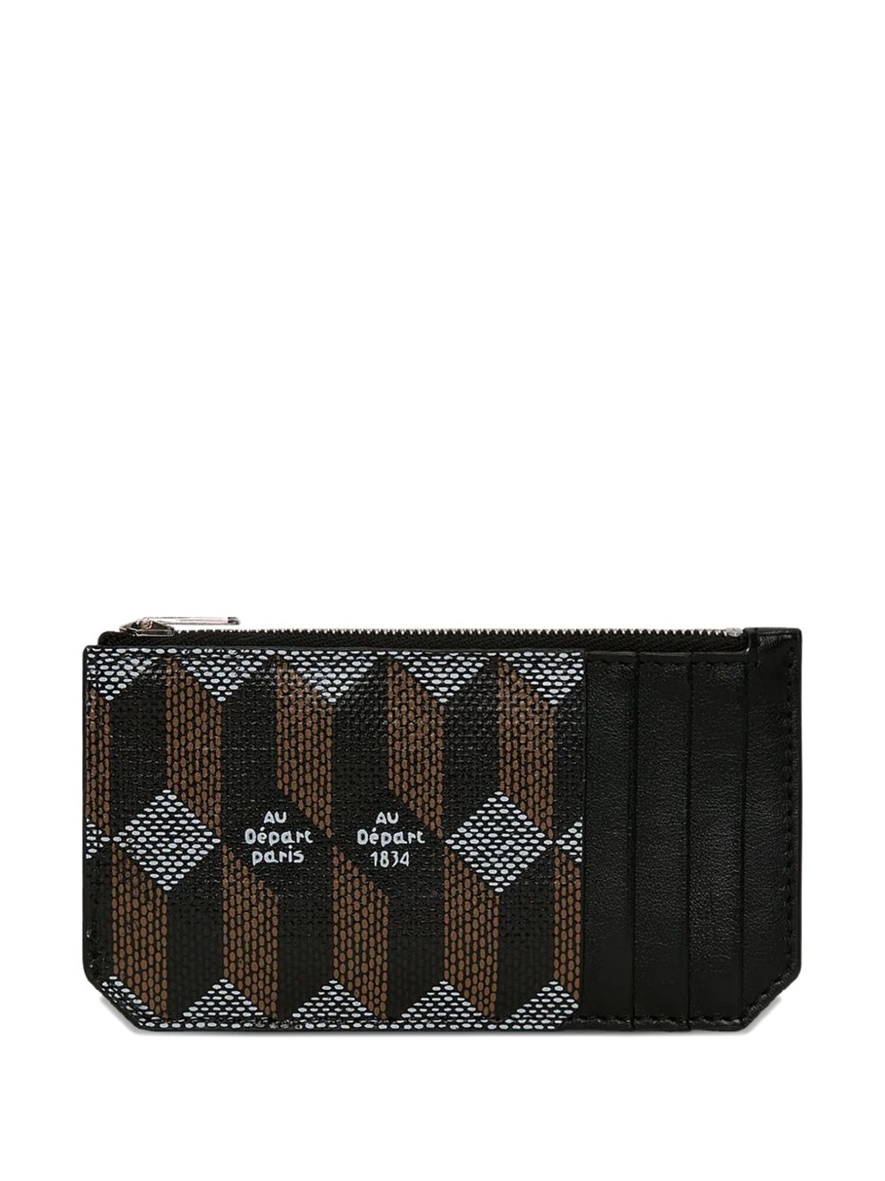 geometric-pattern cardholder