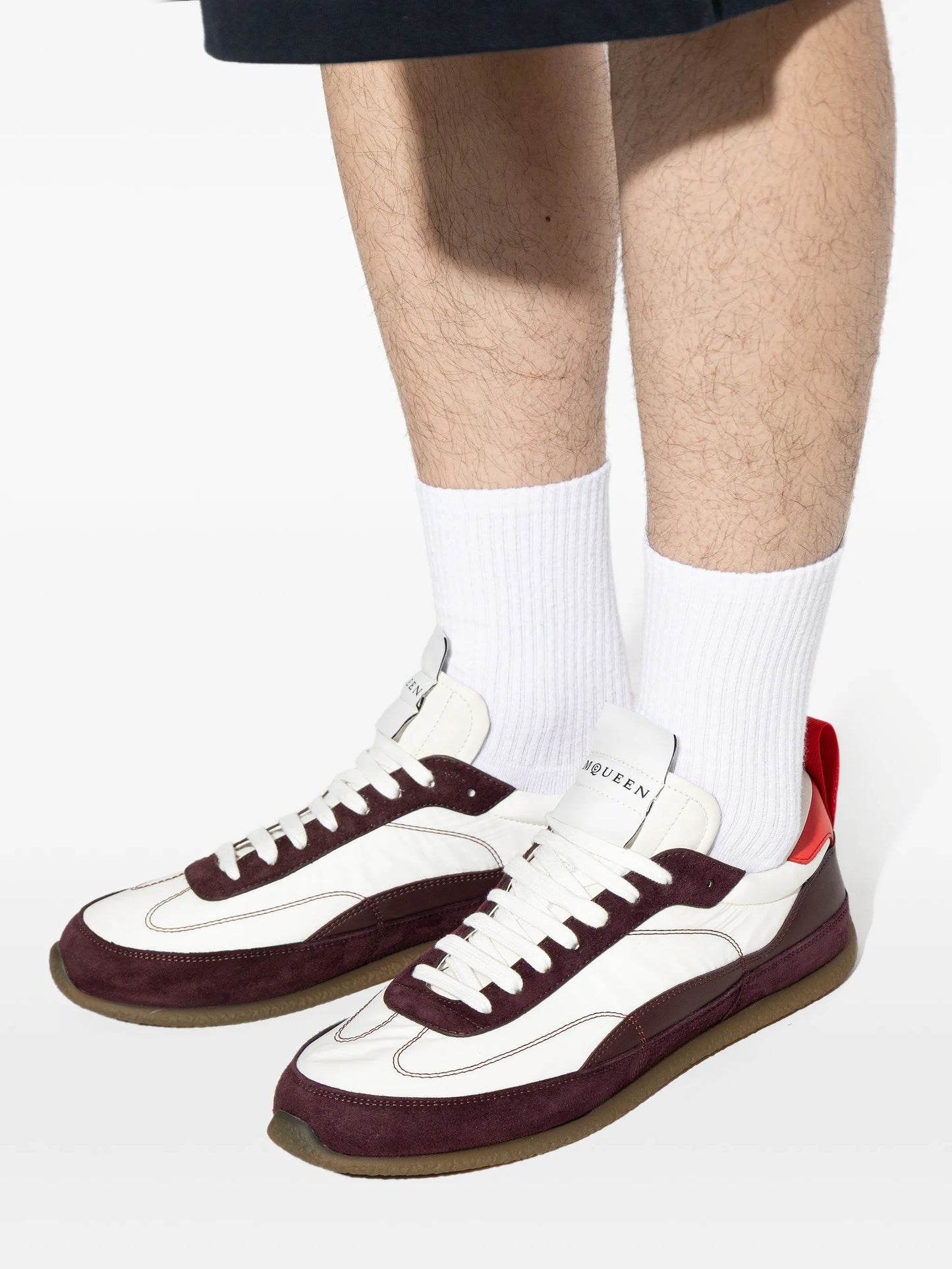 Ec1 Panelled Lace-Up Sneakers