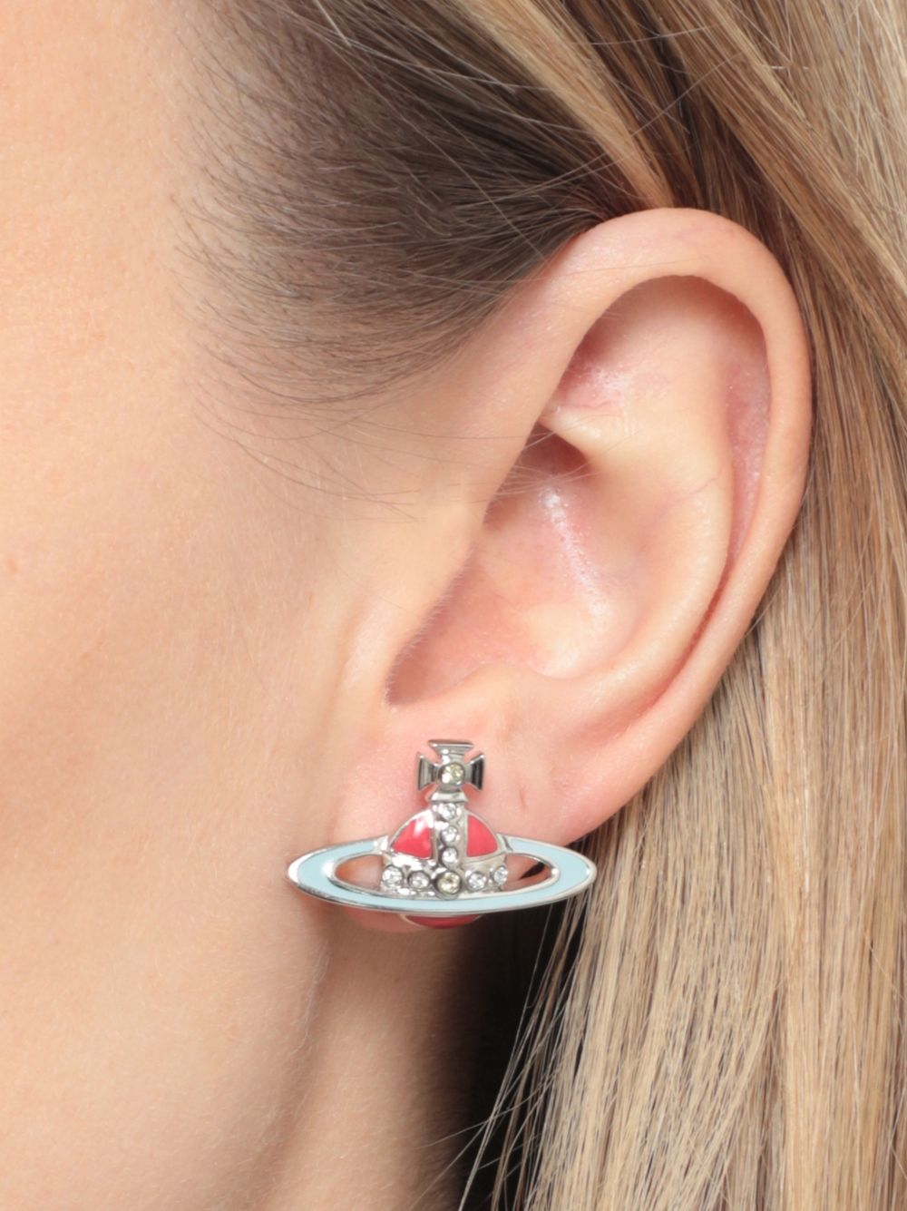 orb embellished earrings