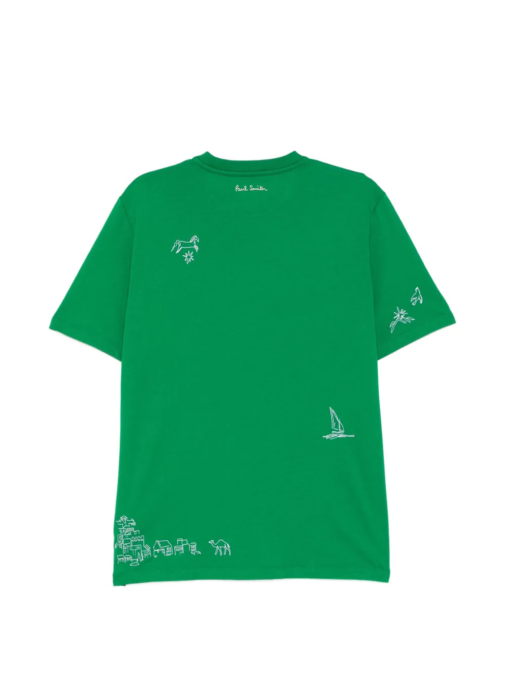 Graphic-Embroidered T-Shirt