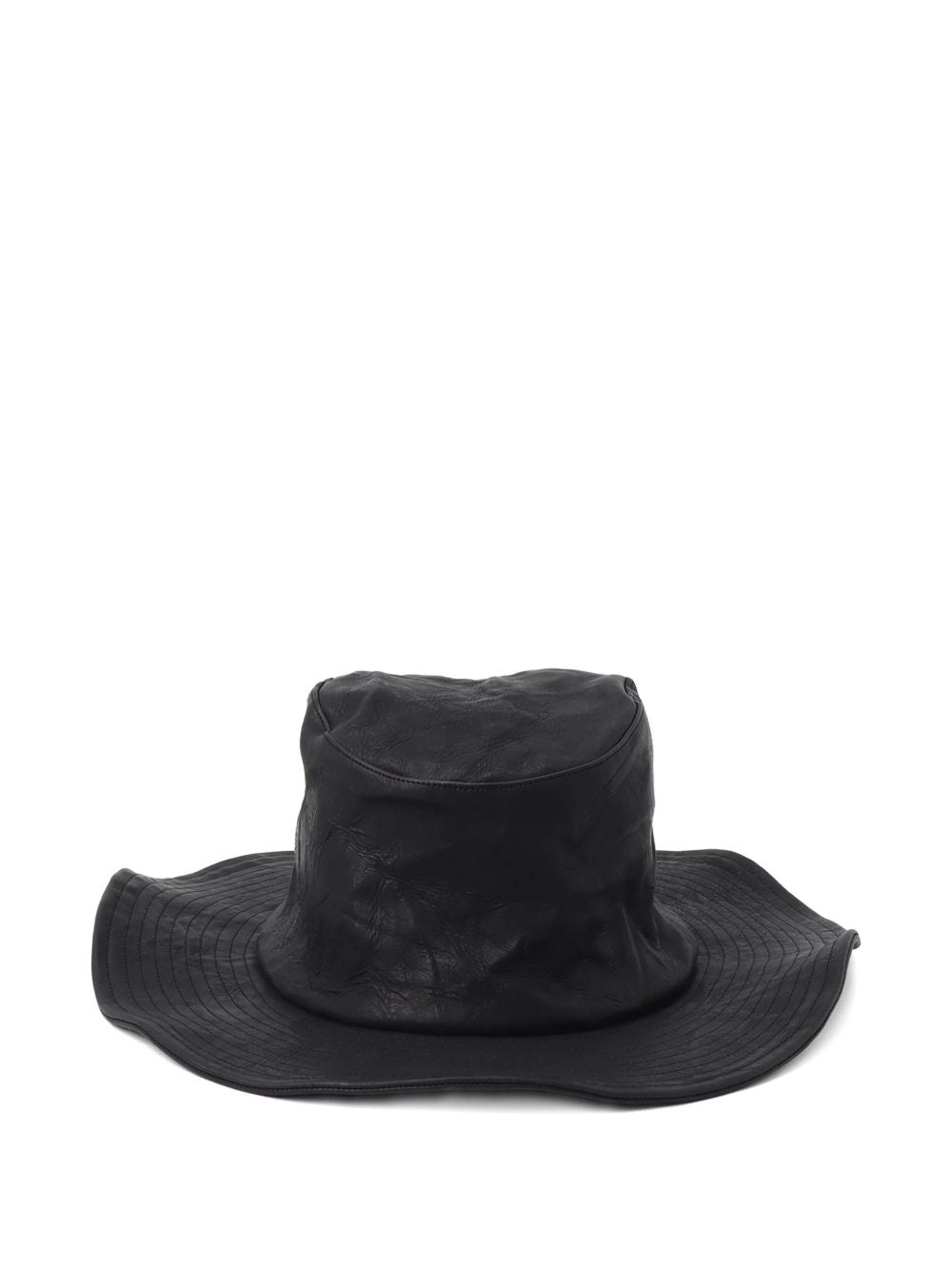 leather hat