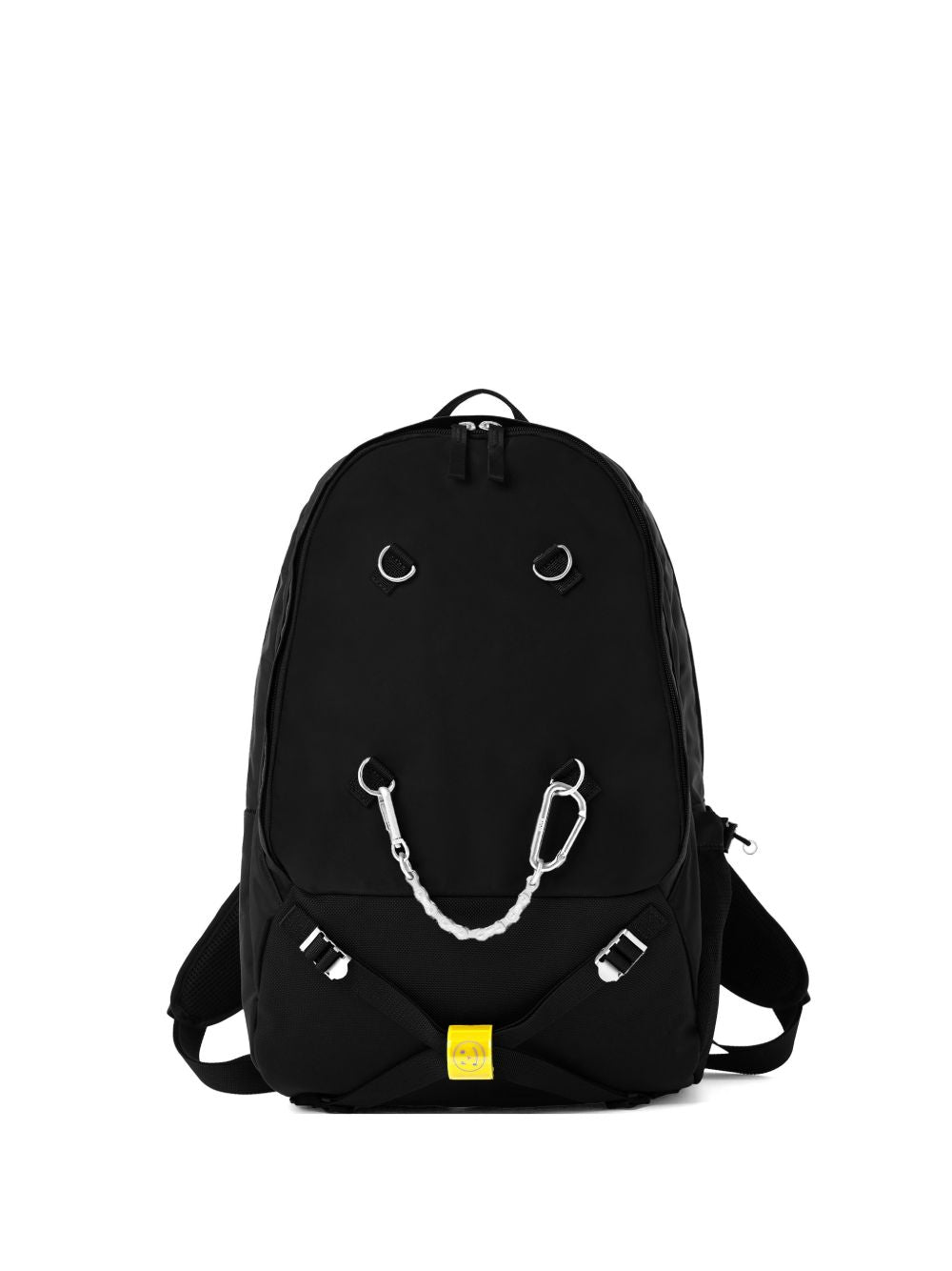 chain-detail backpack