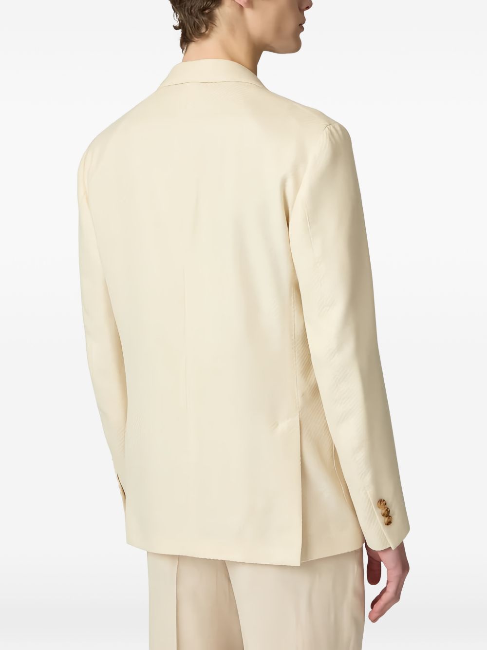 single-breasted blazer