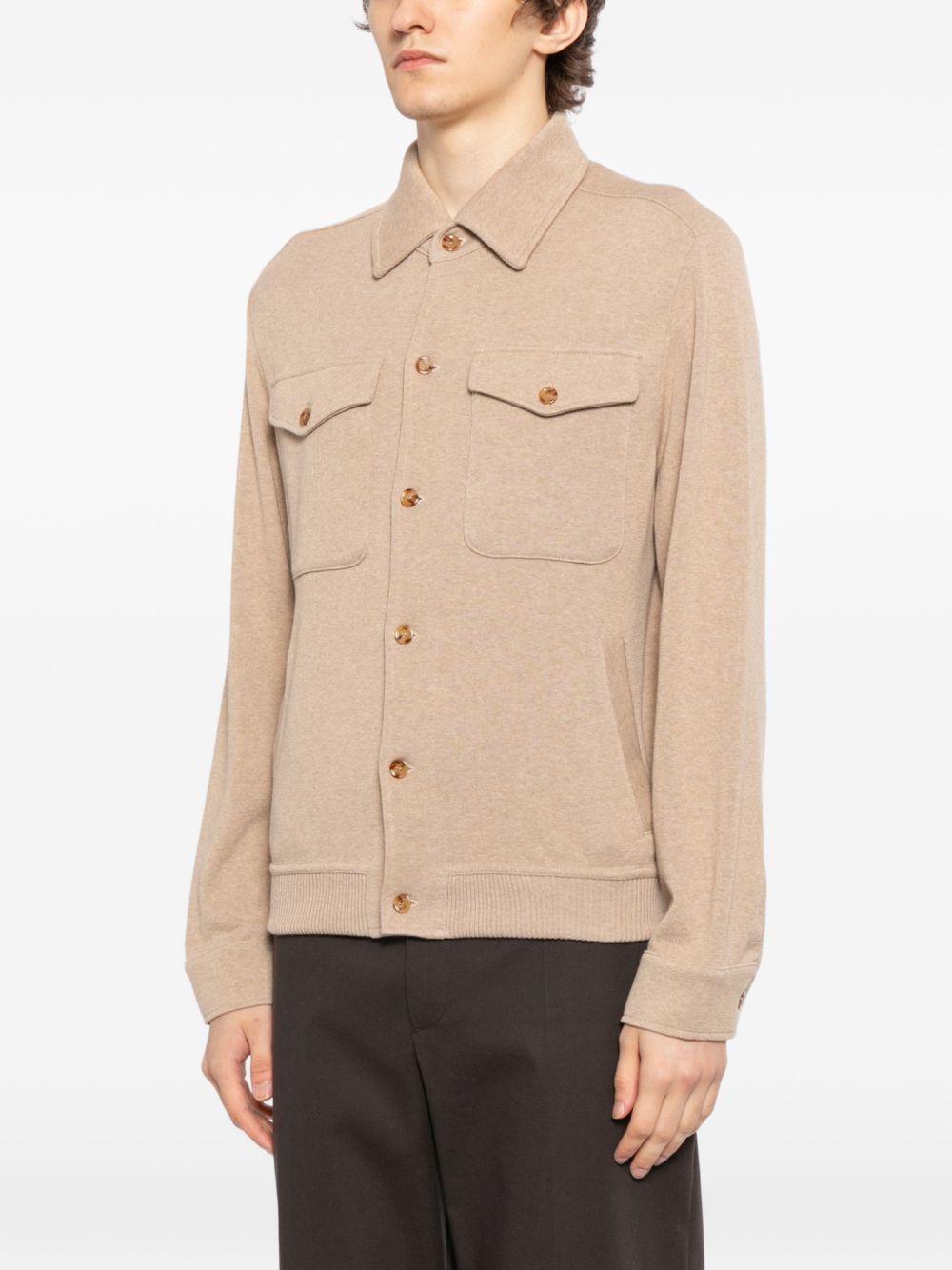 cotton shirt jacket
