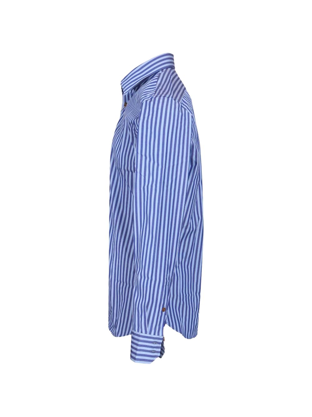 striped buttoned shirt