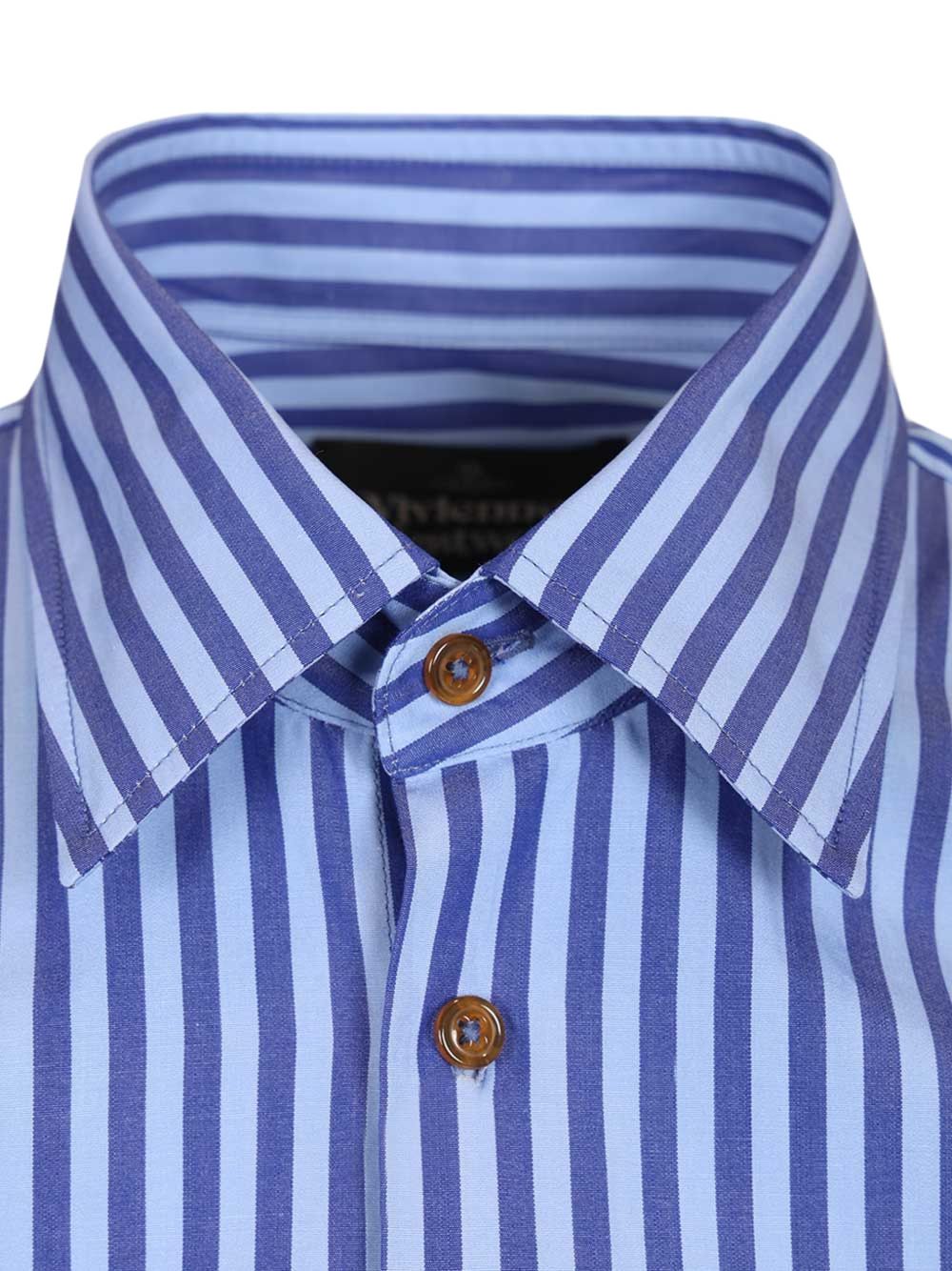 striped buttoned shirt