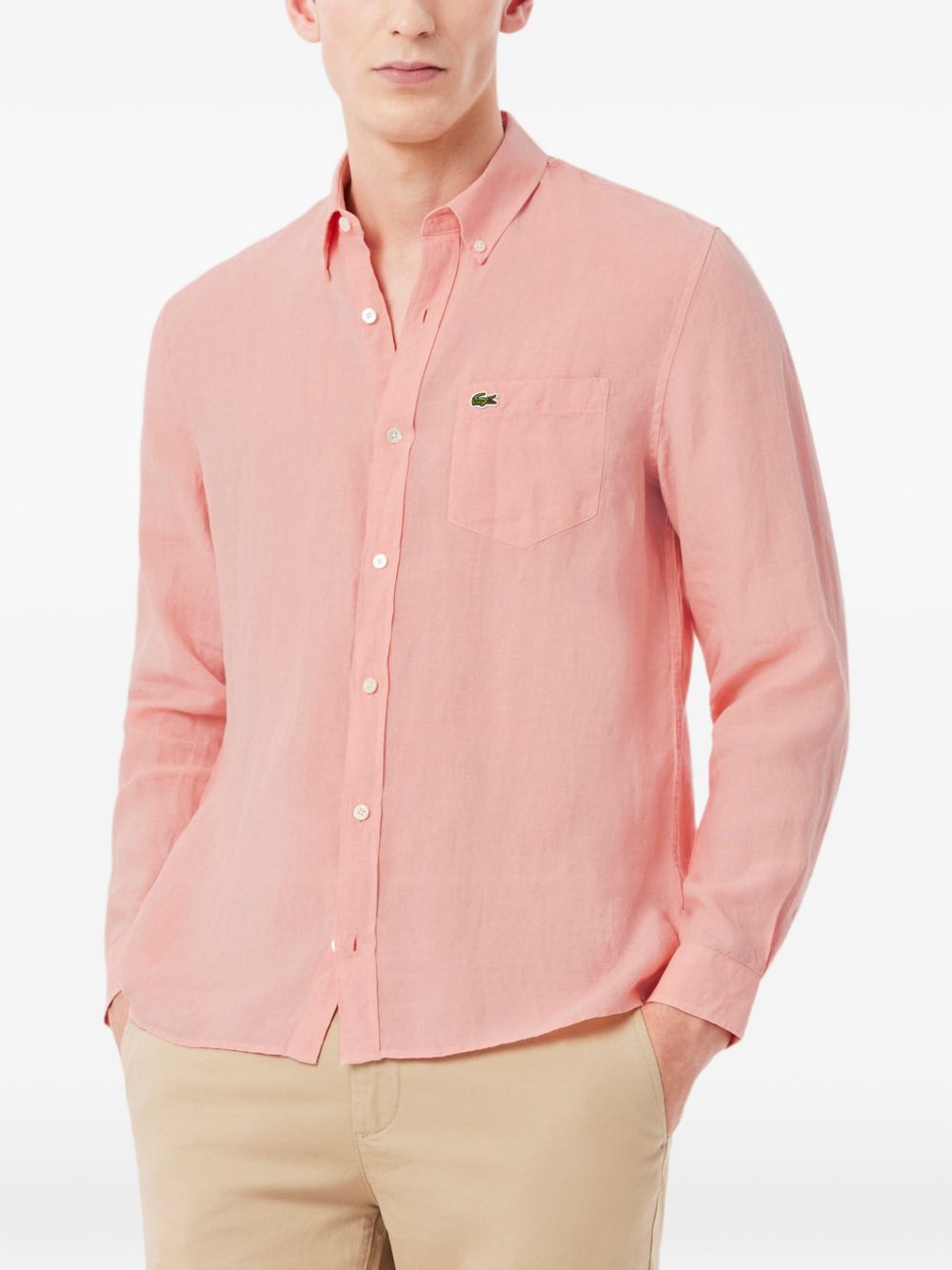 buttoned pocket shirt