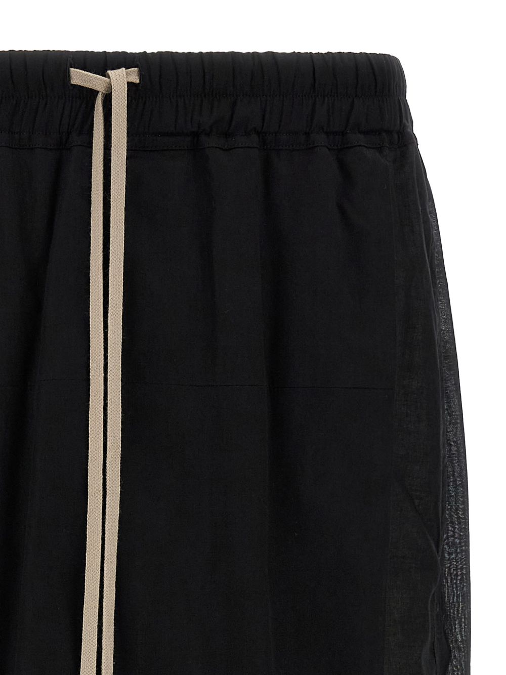 drawstring-waist shorts