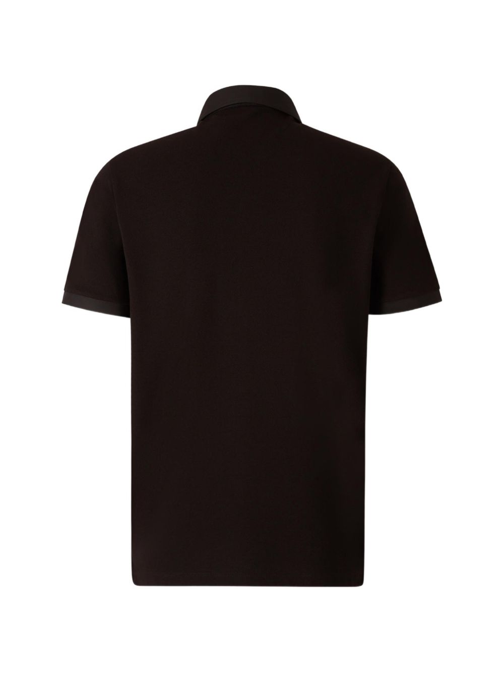 logo-stitched short-sleeve polo shirt