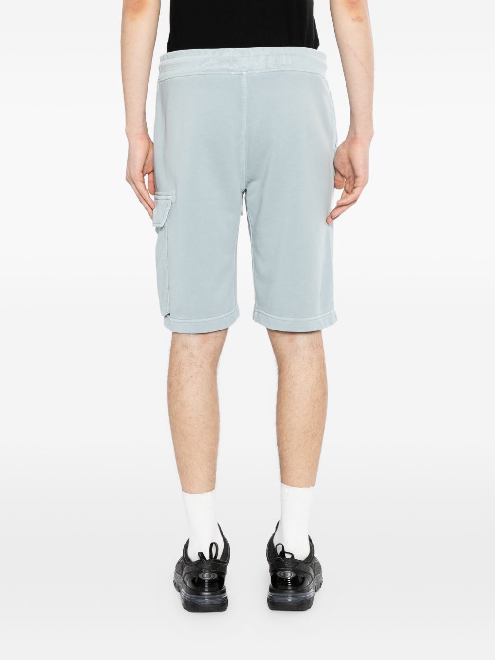 cotton diagonal shorts