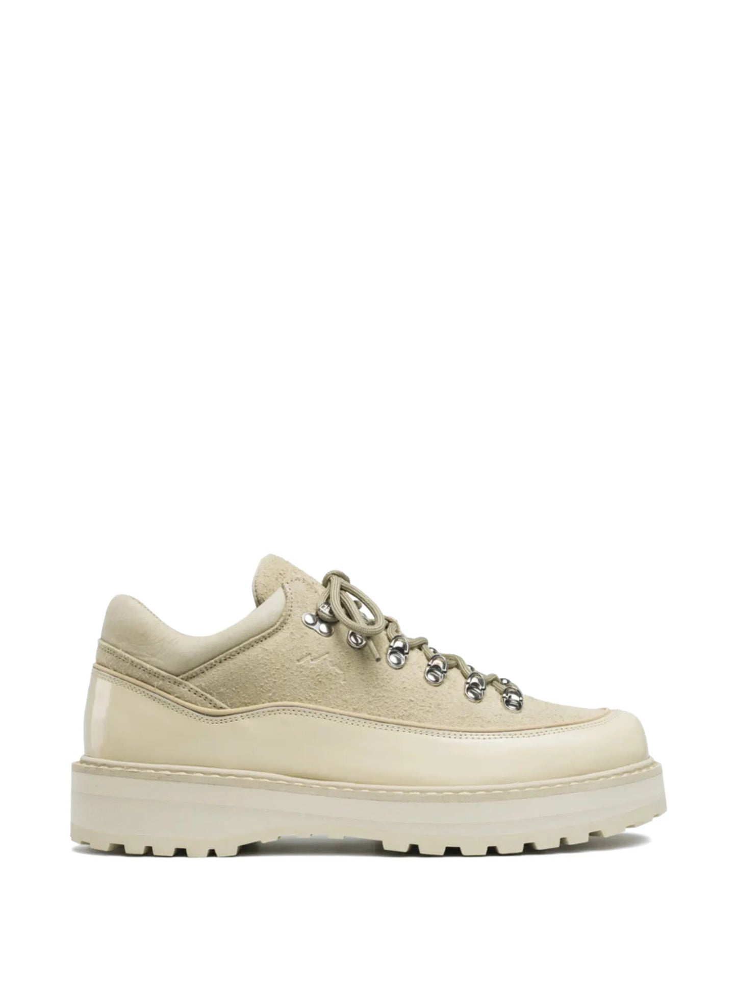 Cream Suede Sneakers