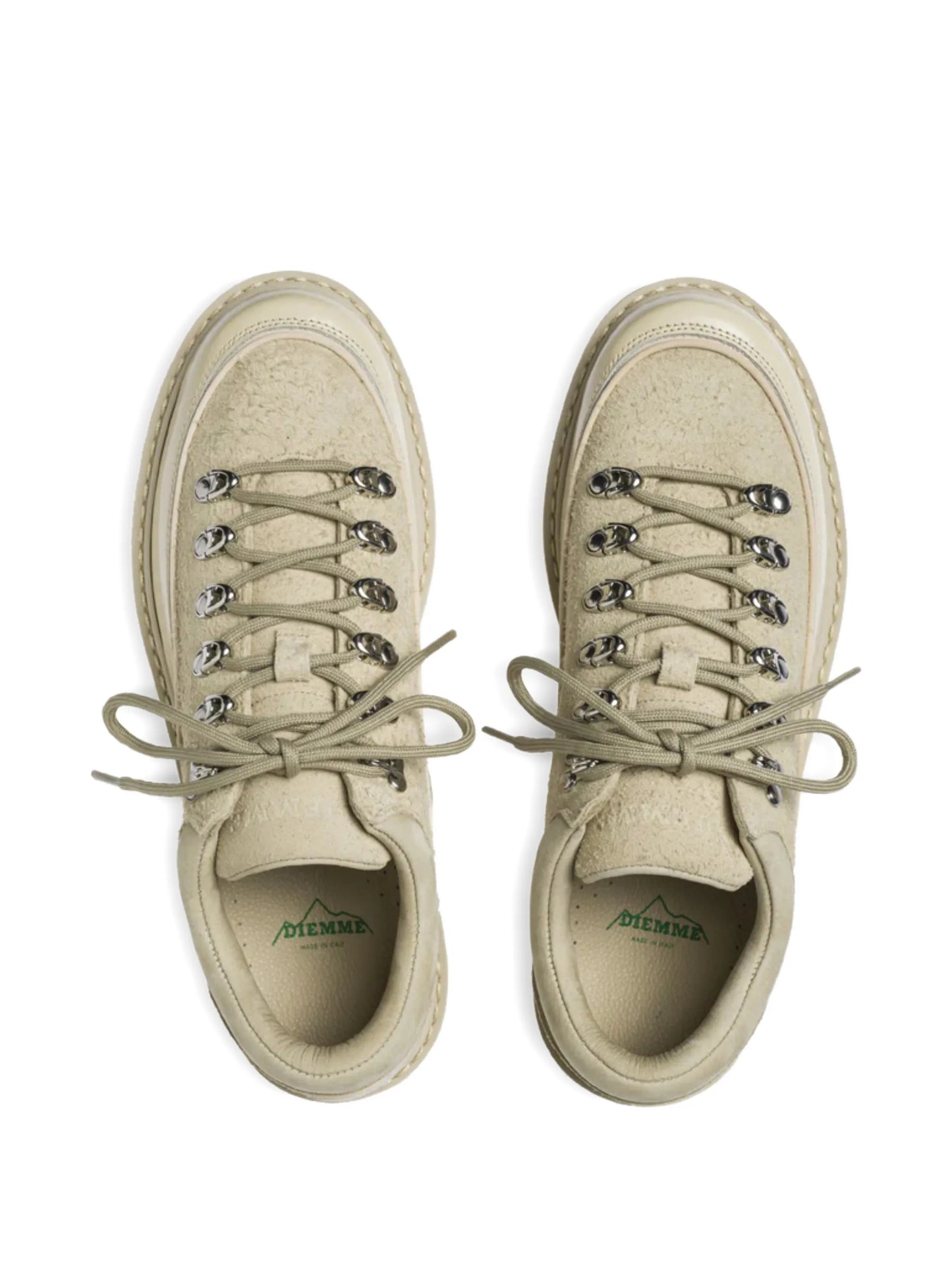 Cream Suede Sneakers