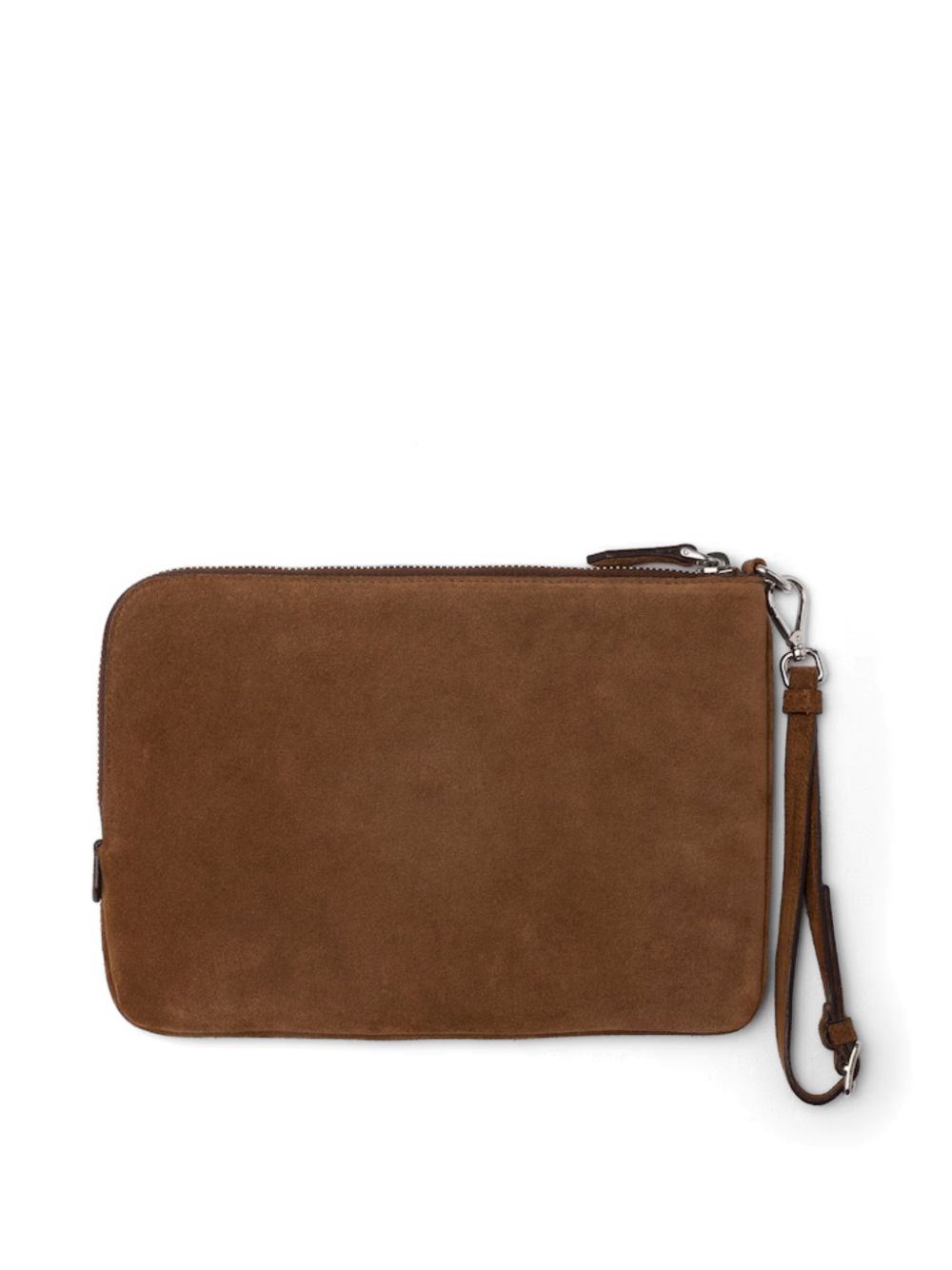 zip leather clutch bag