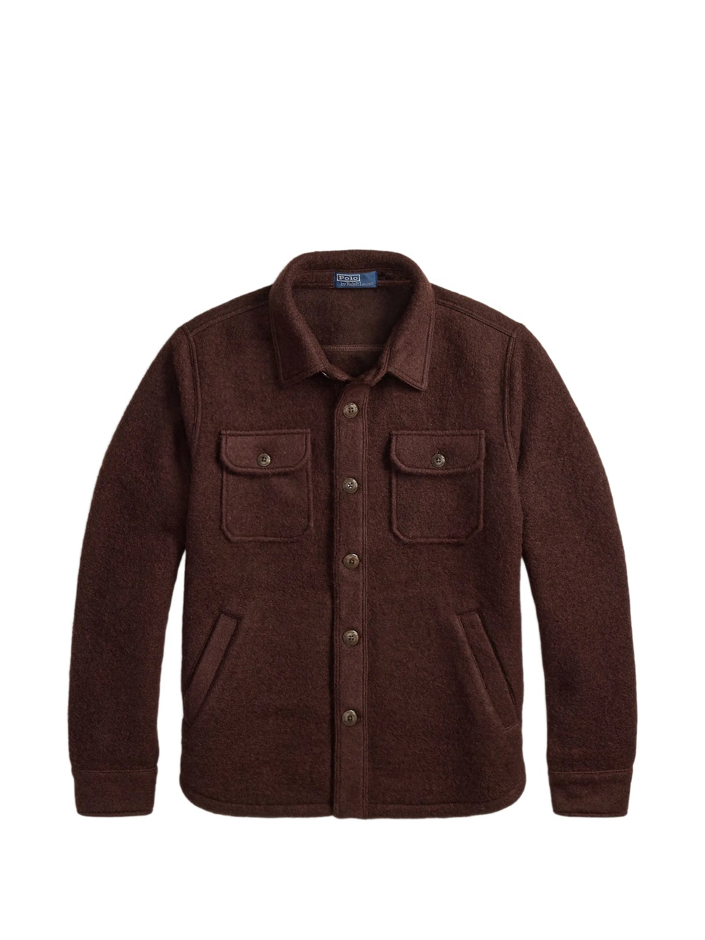 Buttoned Flap-Pocket Knitwear
