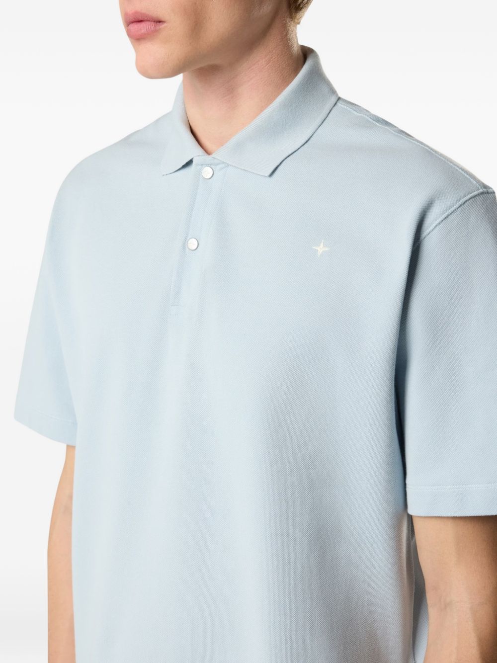 S.I. Stellina piqué polo shirt