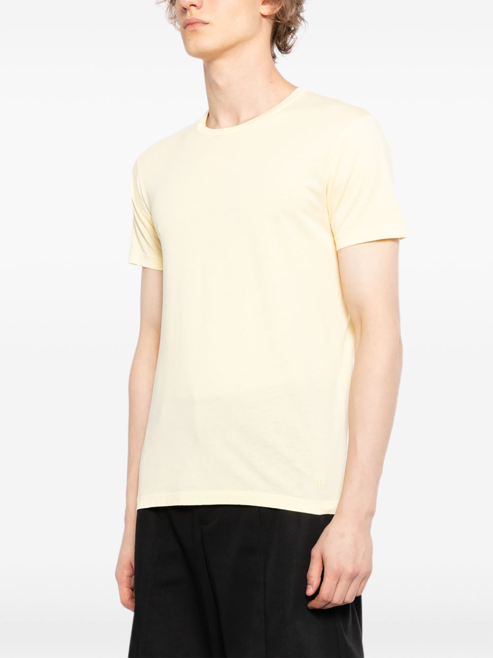 pure cotton crewneck T-shirt