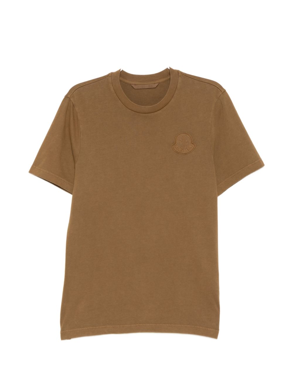 Logo Patch Cotton T-Shirt