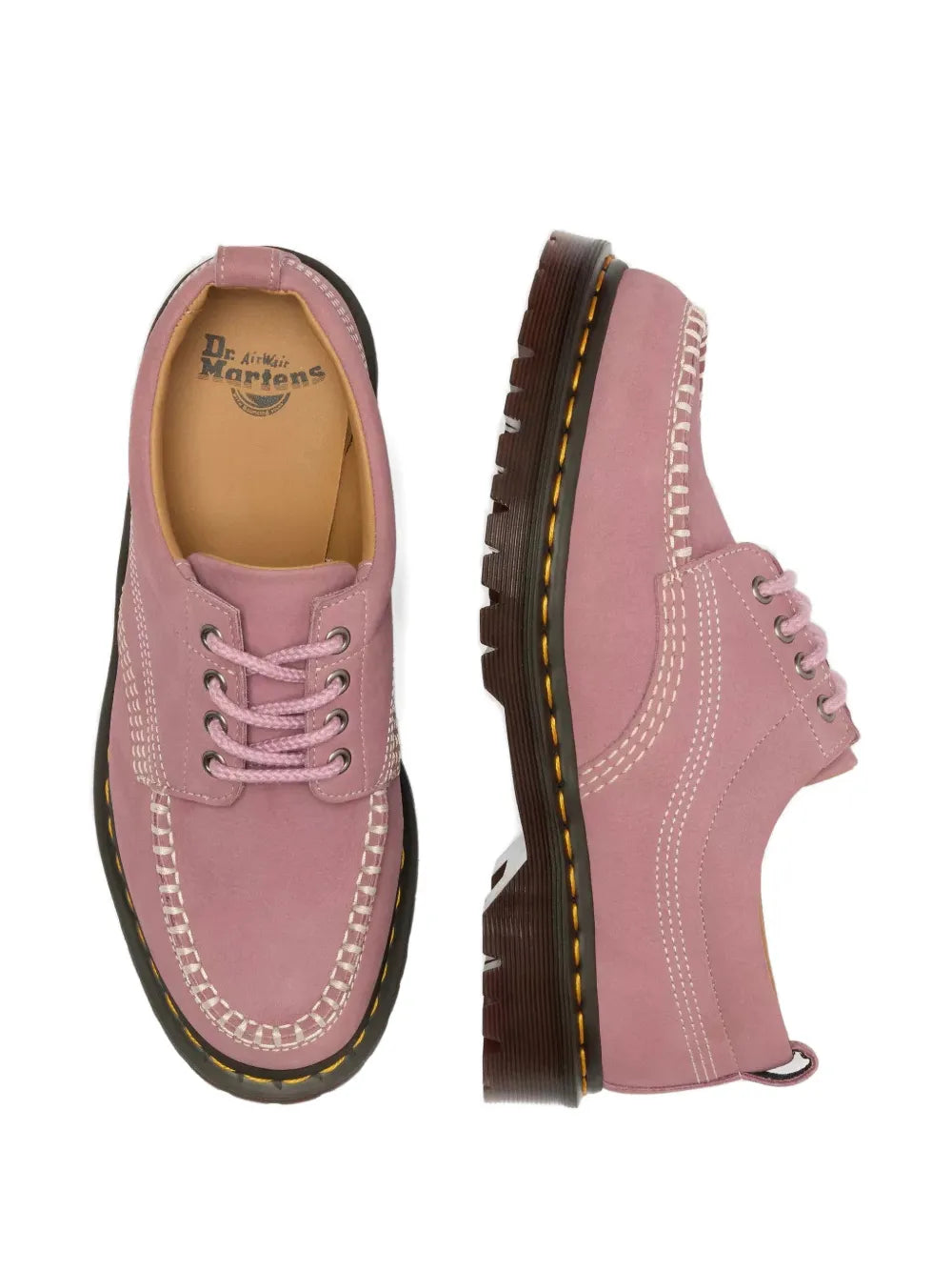 Lowell Stitching Lace-Up Boat Shoes