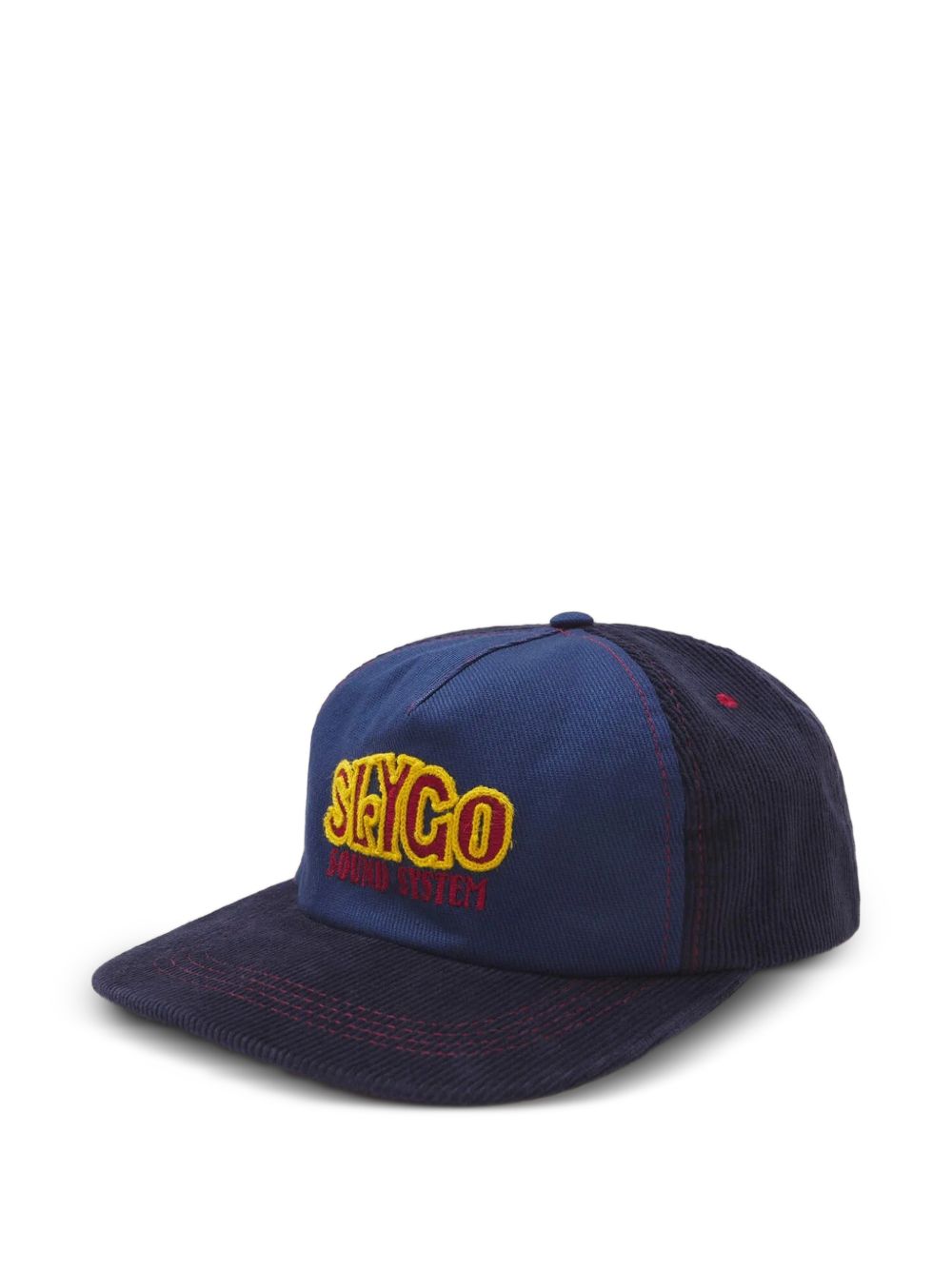 Slygo embroidered corduroy cap