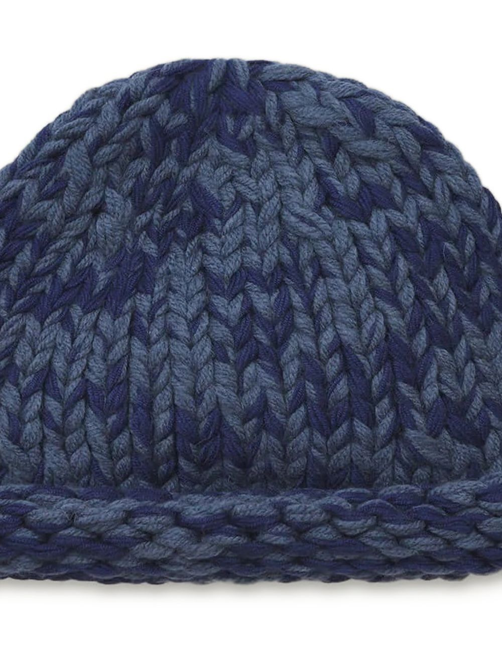 Rebel hand-knitted beanie hat