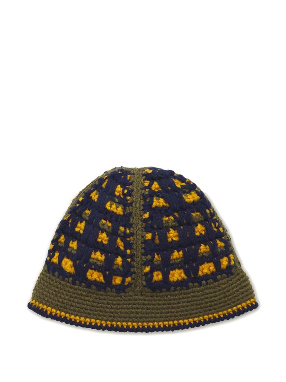 crocheted bucket hat