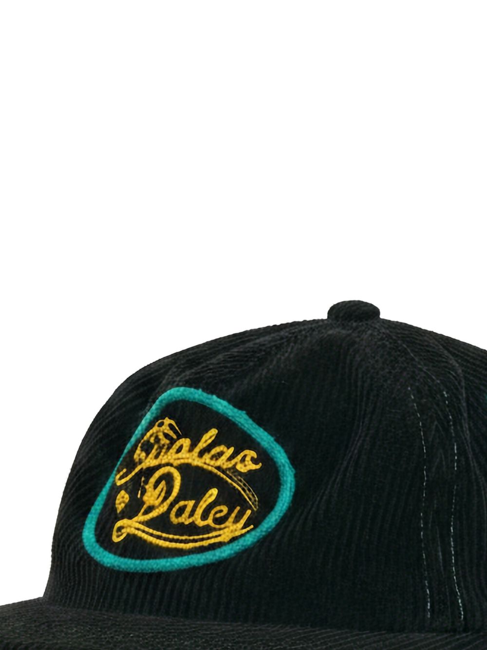 Records corduroy embroidered cap 