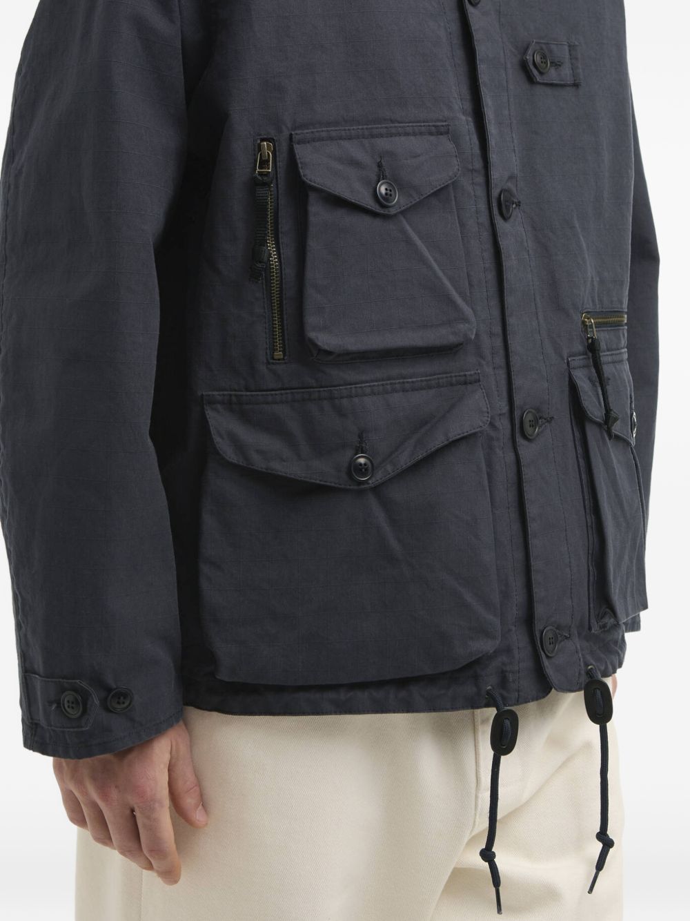 Endurance button multi-pocket jacket