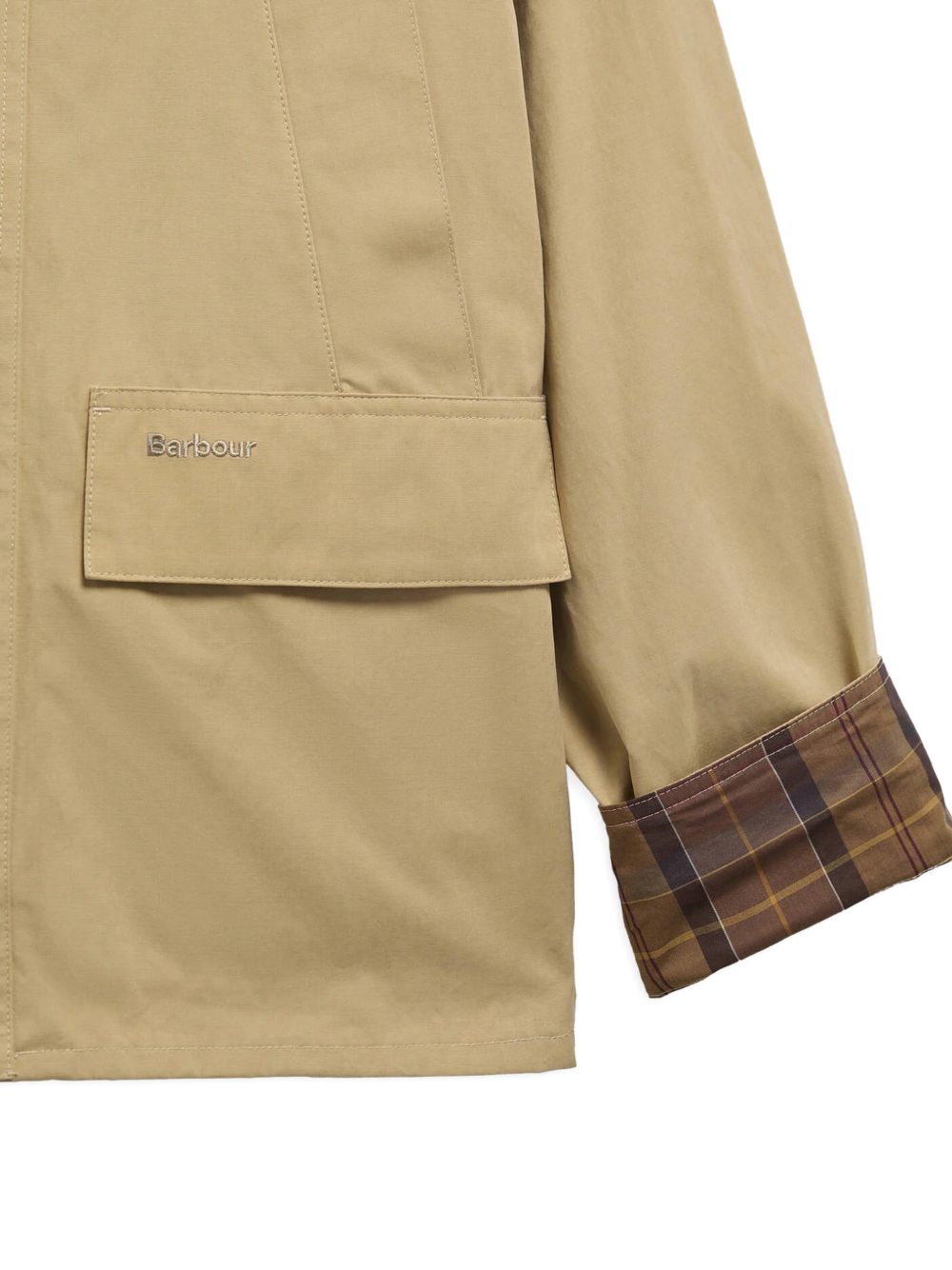 Solar Spey flap-pocket corduroy jacket